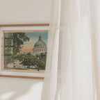 Naval Academy Chapel Annapolis Maryland Illustration