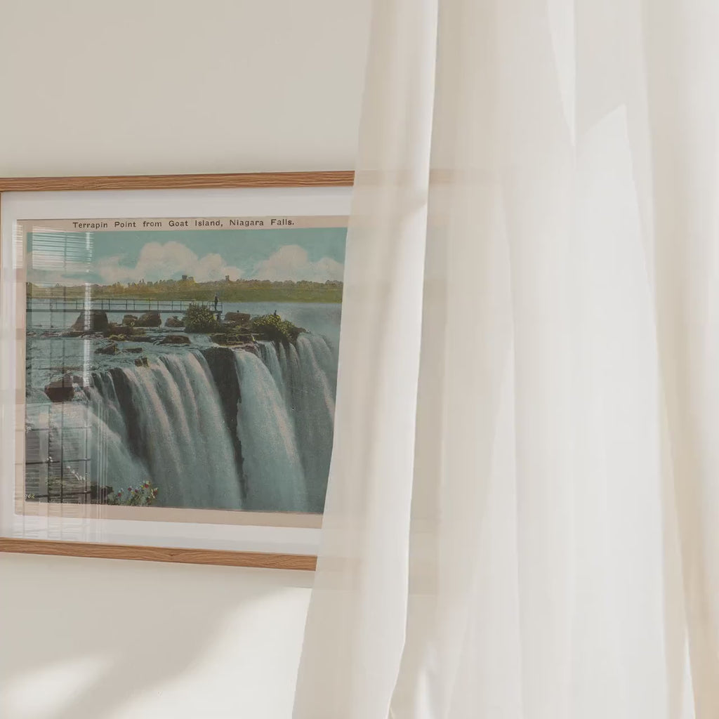 Niagara Falls Landscape Poster   Postcard